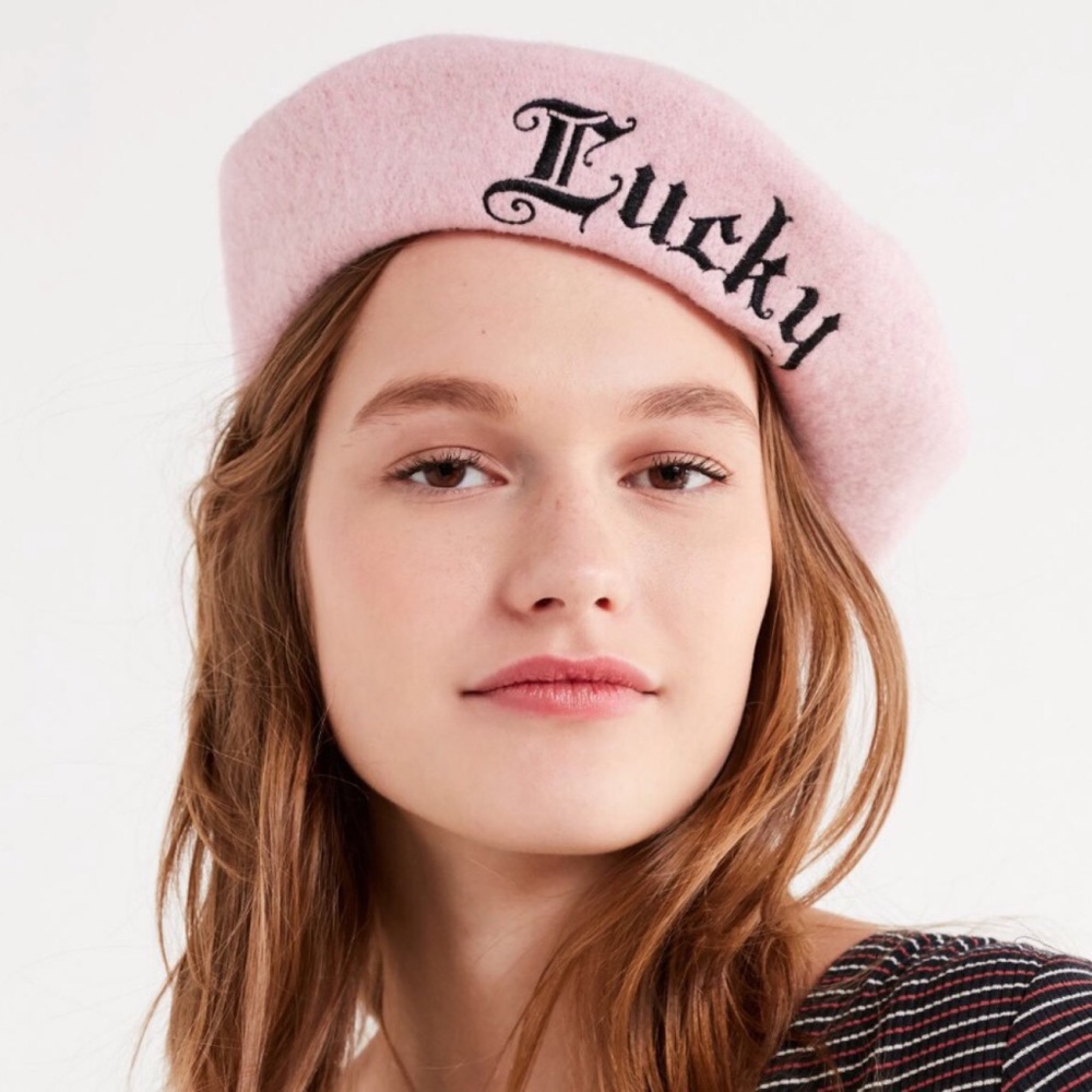 URBAN OUTFITTERS Lucky Wool Beret